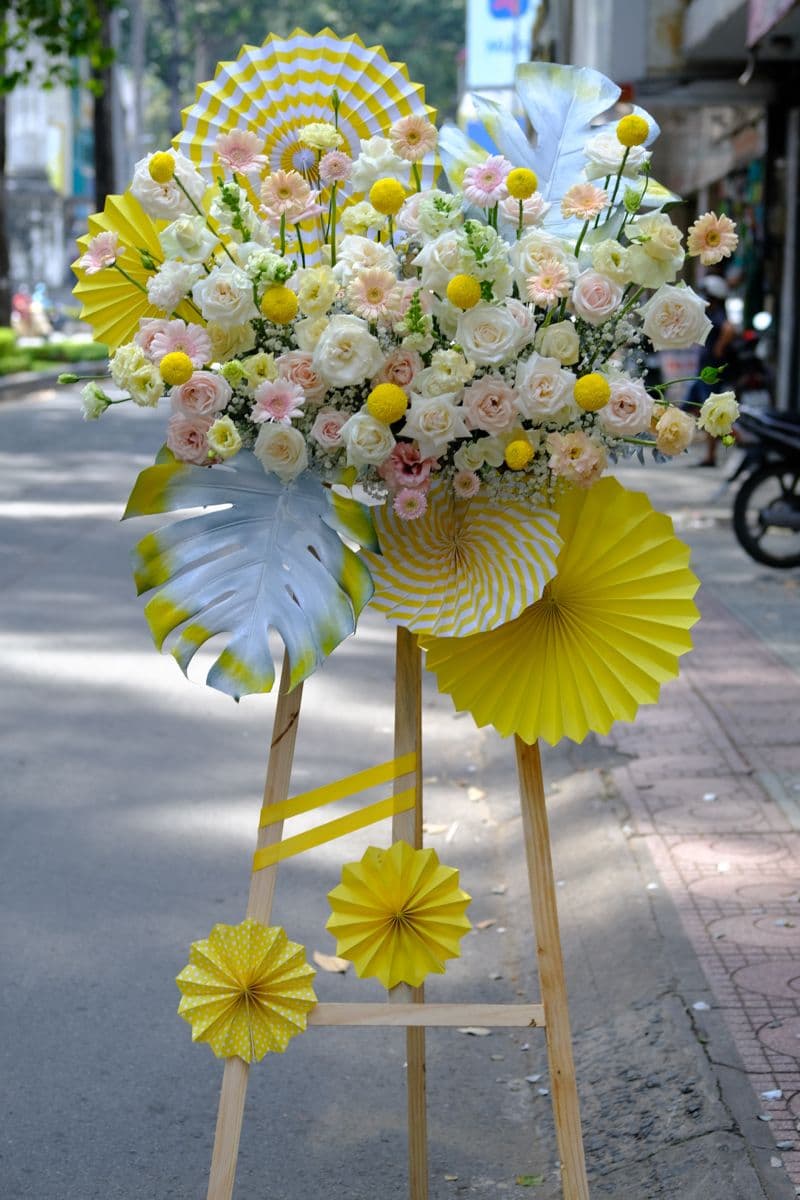 Giỏ hoa May Mắn Phát Tài