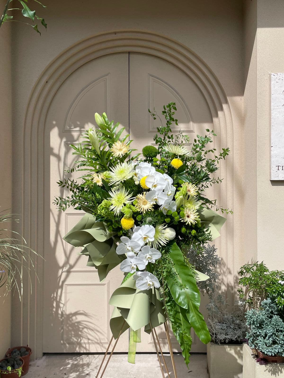 Giỏ hoa Chúc Mừng Hồng Phát