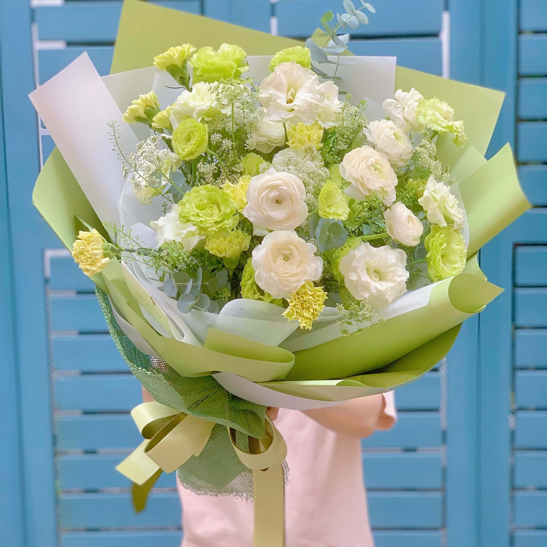 Bó hoa Cát Tường Thanh Xuân – hoa tốt nghiệp tại Quy Nhơn