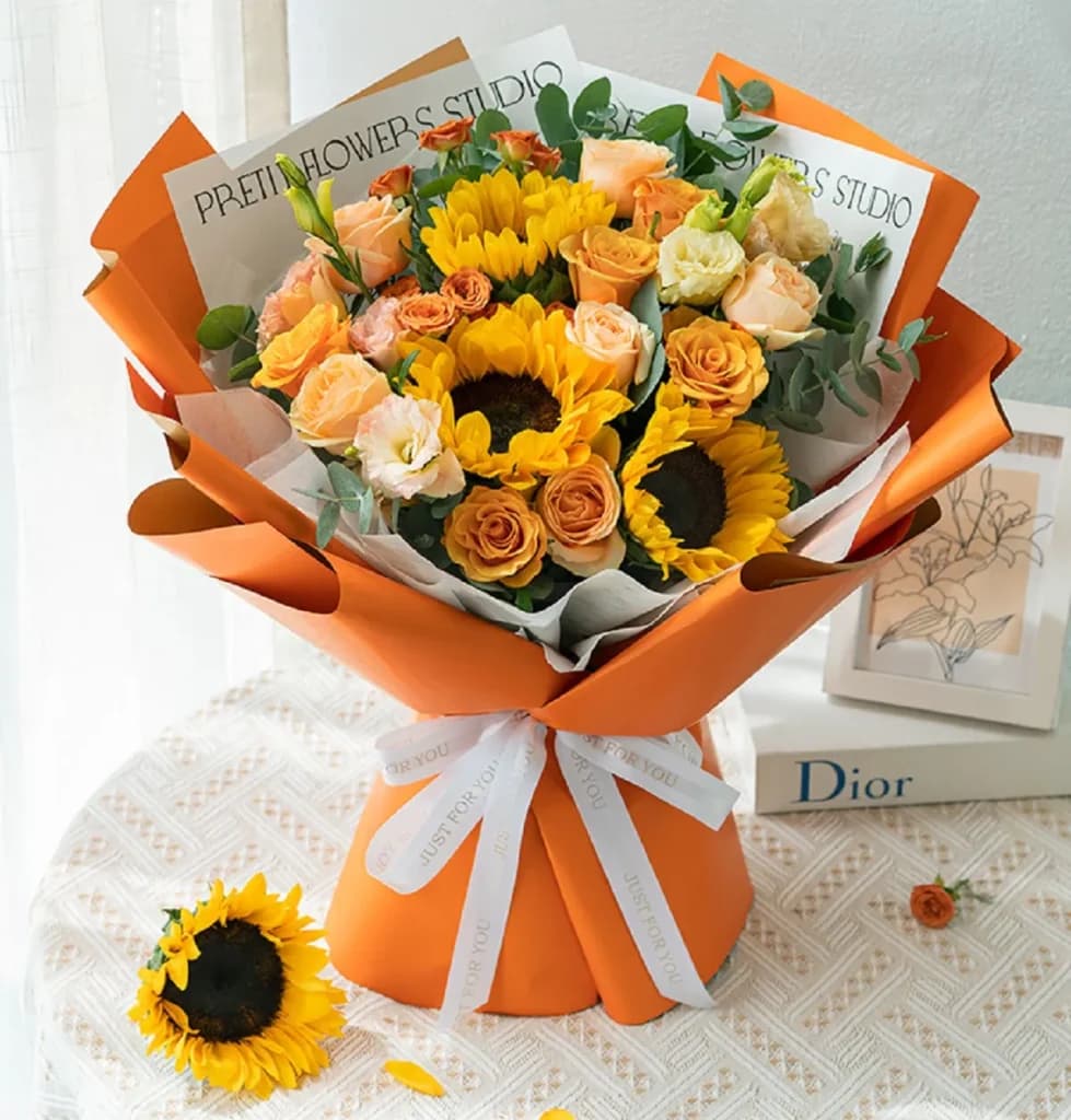 Giỏ hoa Tri Ân Thầy Cô – hoa tốt nghiệp tại Quy Nhơn