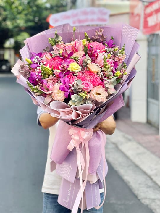 Phong cách trẻ trung – hoa tốt nghiệp HD Flower