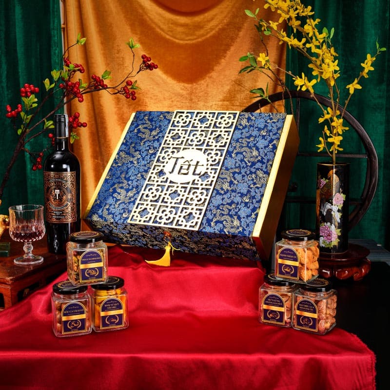 Set quà tết Đối tác phát tài | HD GIFT 