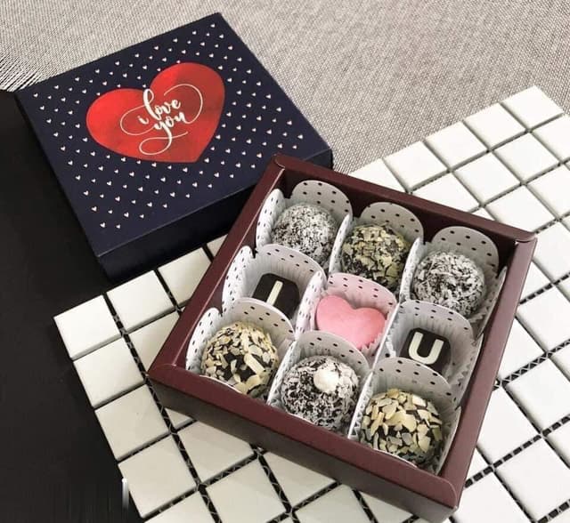 Socola trái tim quà tặng Valentine