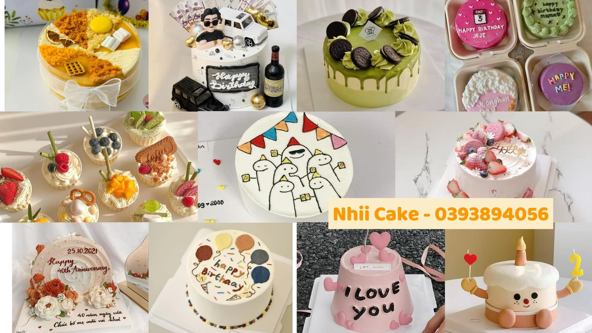 Review Tiệm bánh kem Nhii Cake