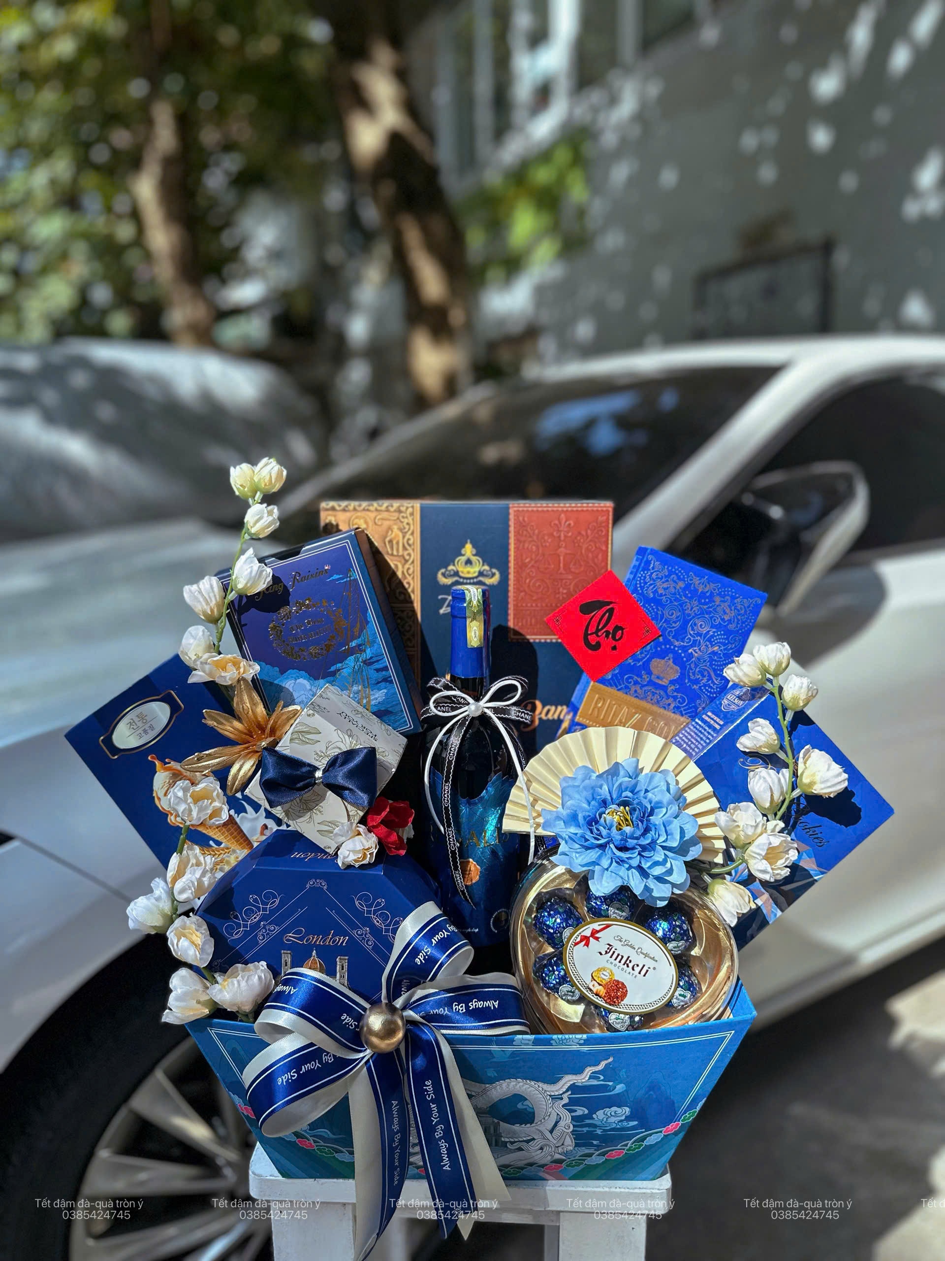 Hộp quà Tết Phú Quý 890k HD Gift Quy Nhơn 2025 – mở hộp thực tế tại nhà mình ở Ghềnh Ráng, mùi yến + rượu vang thơm lừng cả phòng khách