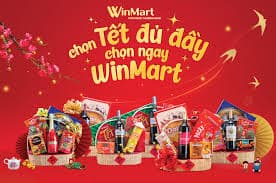 Mẫu giỏ quà Tết WinMart – thiết kế sang, giá hợp lý