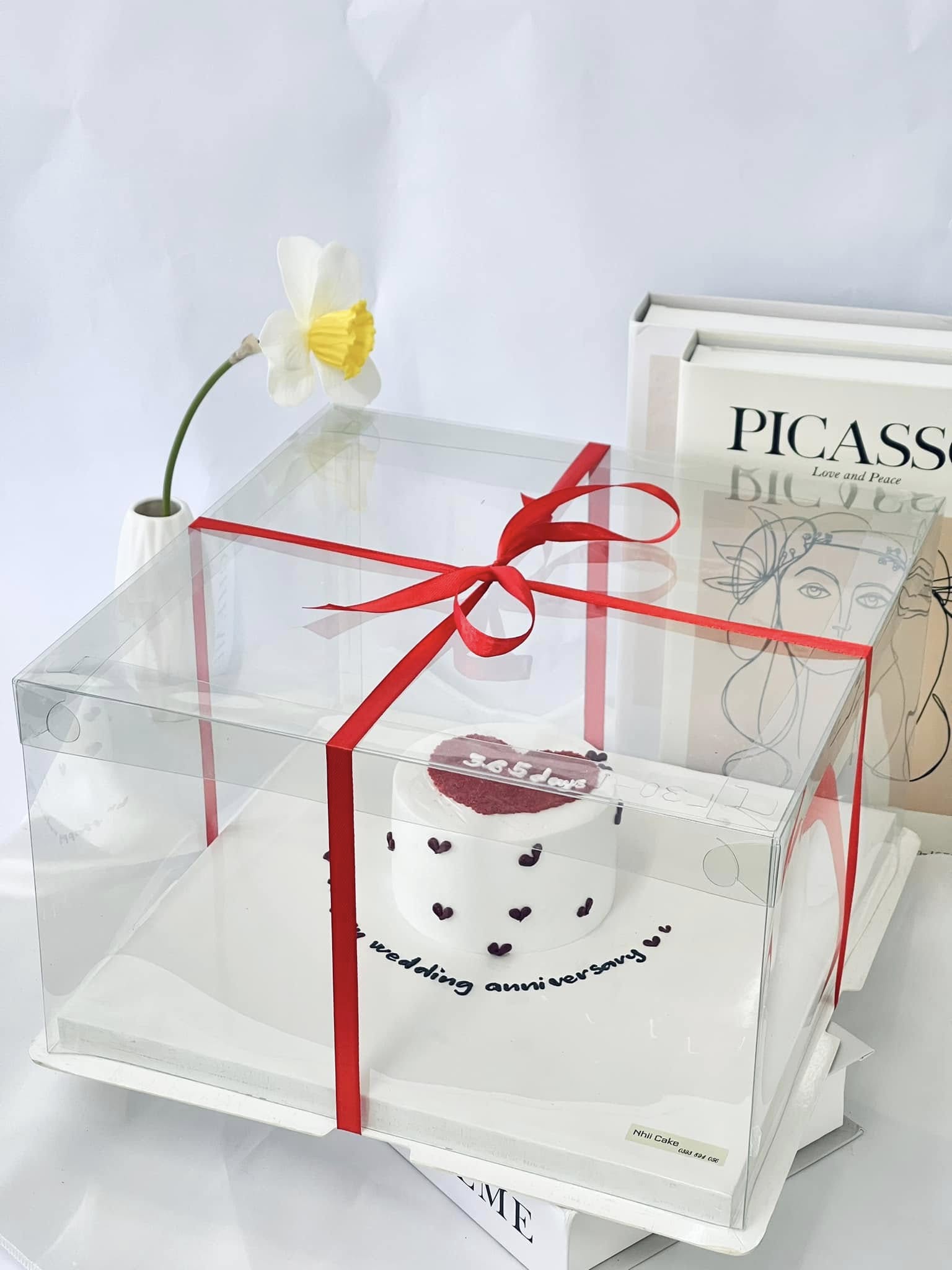 Bánh Caramel Hạnh Nhân - Bánh sinh nhật tại HD Gift Quy Nhơn