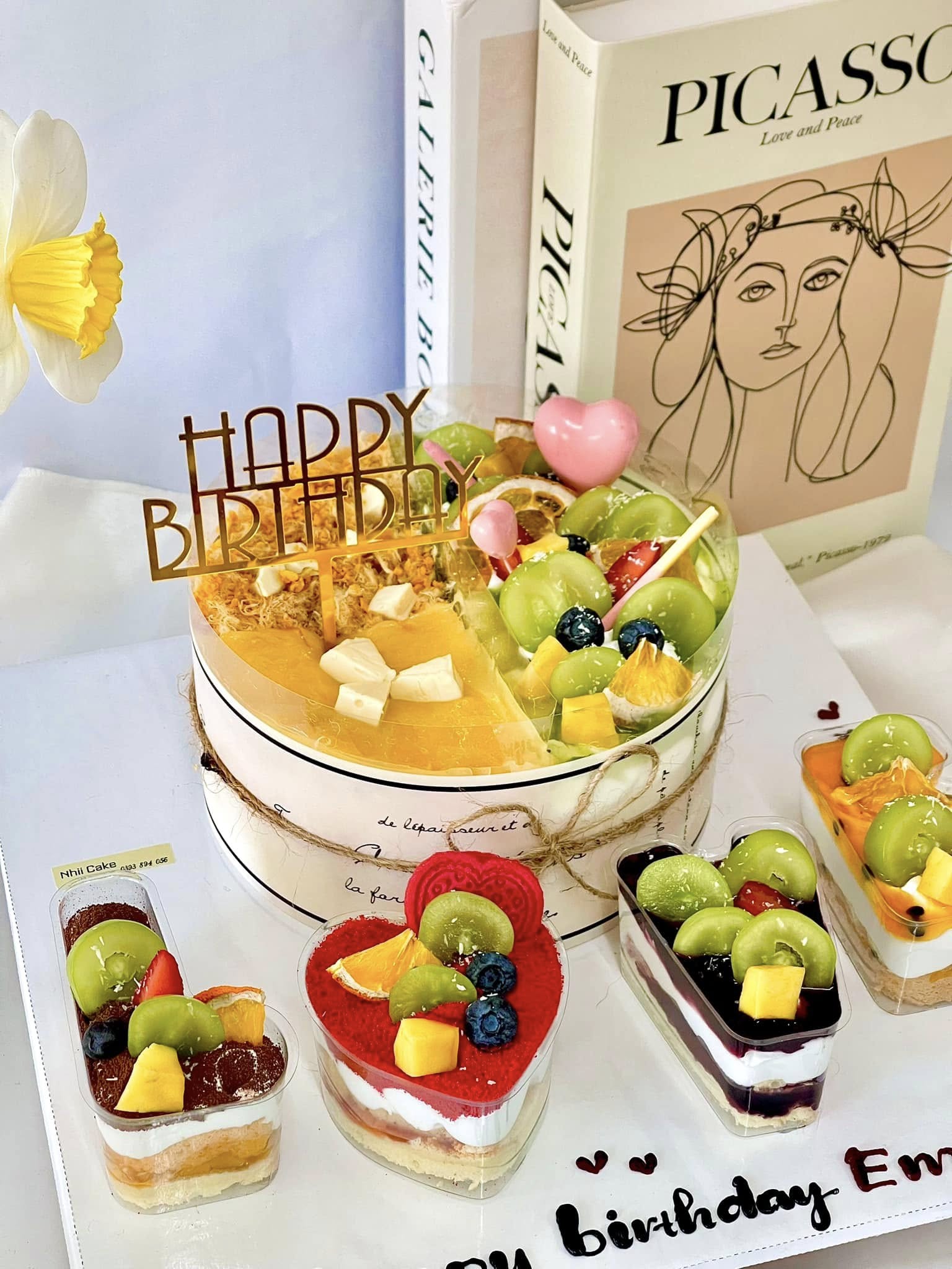 Bánh Kem Trái Cây - Bánh sinh nhật tại HD Gift Quy Nhơn