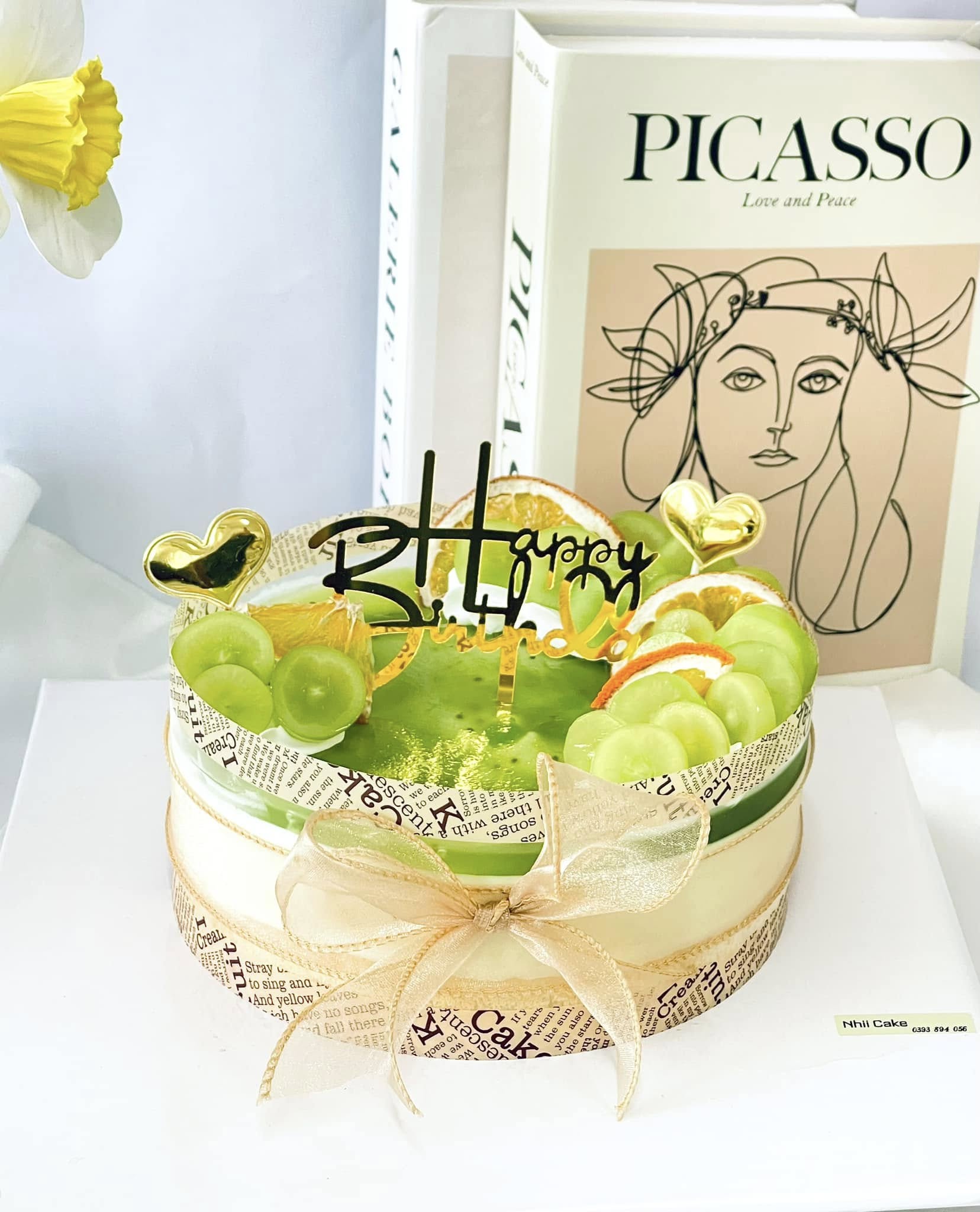 Bánh Fondant Hình Hoạt Hình - Bánh sinh nhật tại HD Gift Quy Nhơn