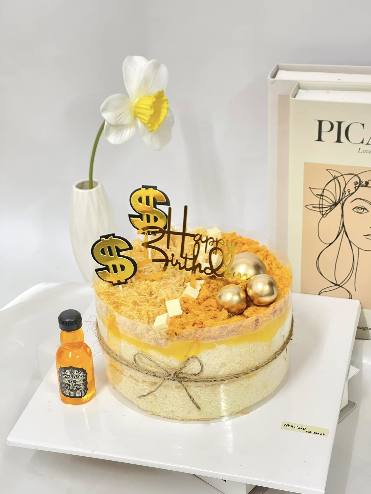 Bánh Kem Dâu Tươi 2 Tầng - Bánh sinh nhật tại HD Gift Quy Nhơn