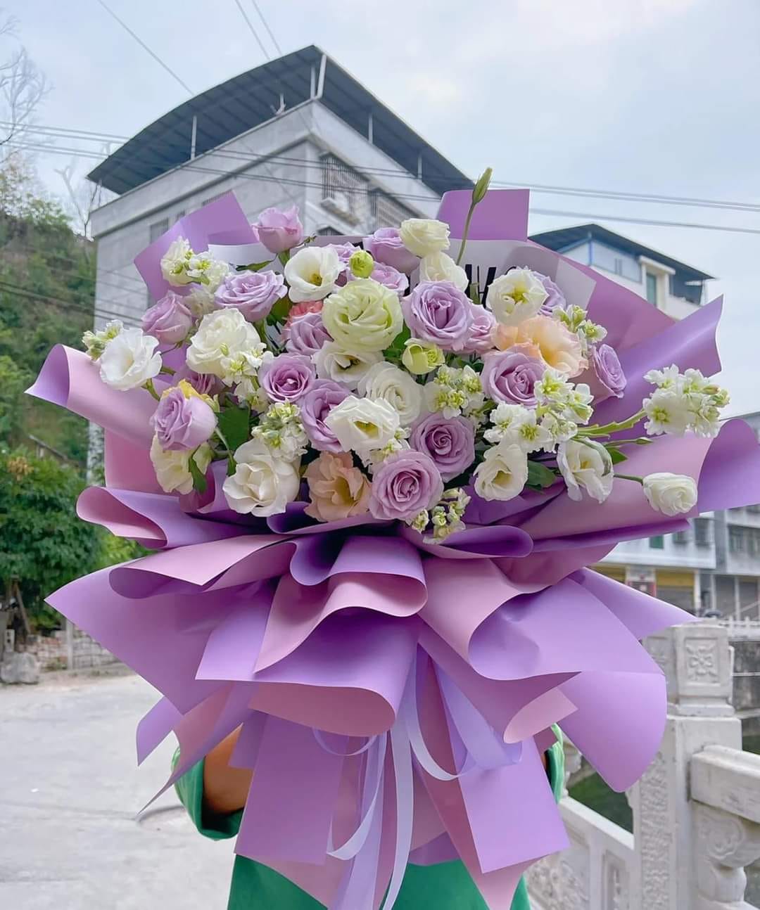 Bó hoa tặng bạn gái ngày 20/10 - HD Gift Quy Nhơn